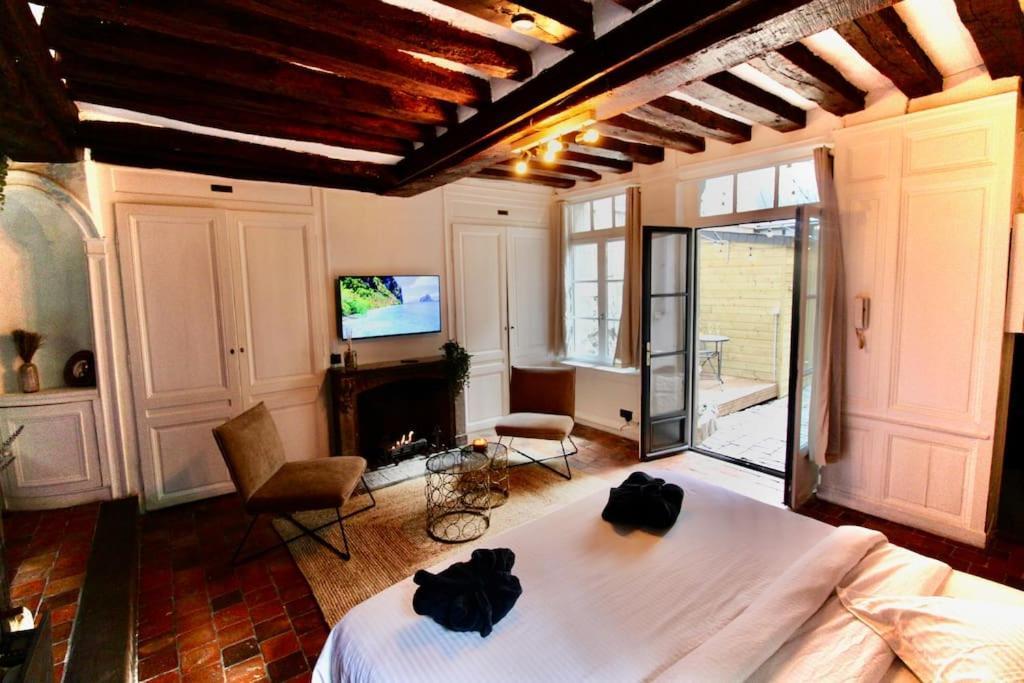 Le Spa Gustave - Sauna, Jacuzzi & Terrasse A ルーアン エクステリア 写真
