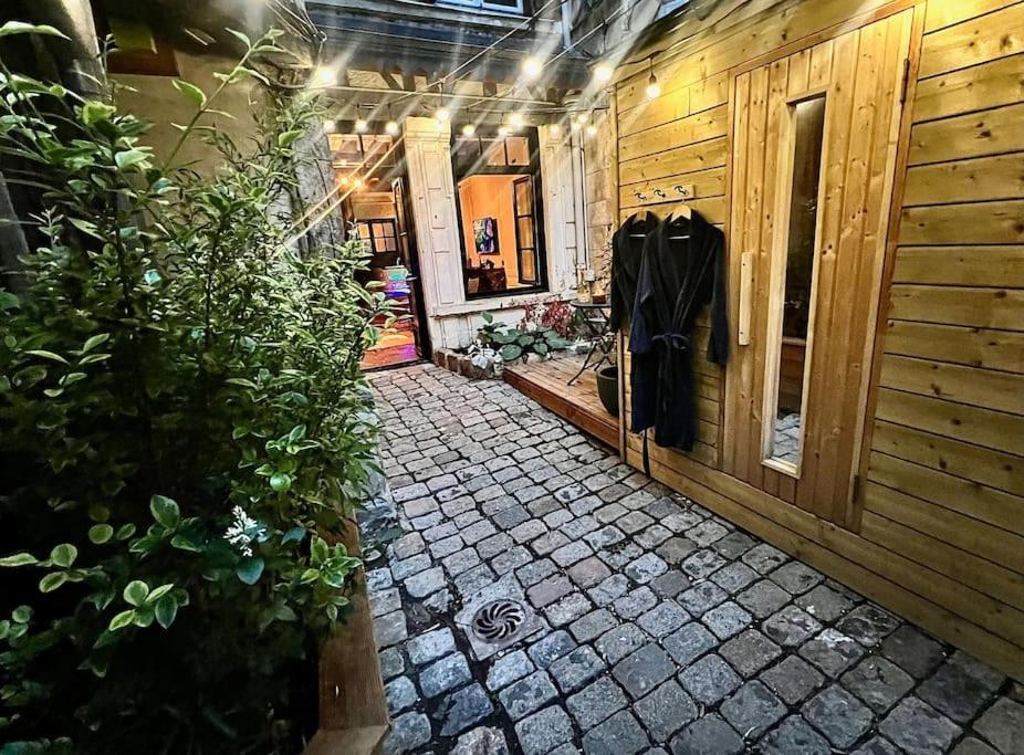 Le Spa Gustave - Sauna, Jacuzzi & Terrasse A ルーアン エクステリア 写真