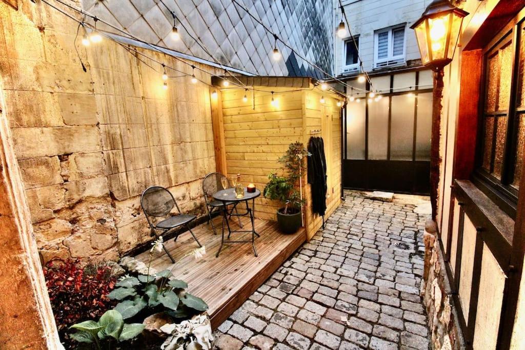 Le Spa Gustave - Sauna, Jacuzzi & Terrasse A ルーアン エクステリア 写真